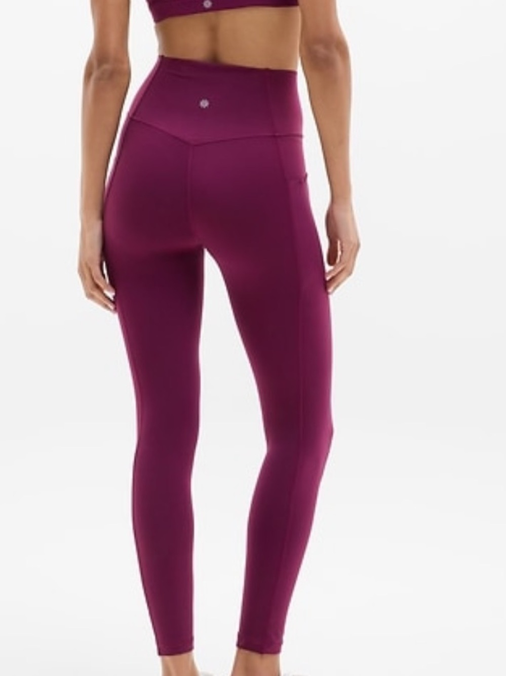 Athleta Salutation Stash Tight Leggings - Bright Fuchsia XS like new